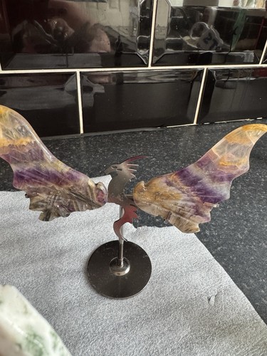 Crystal wings with - with, dragon