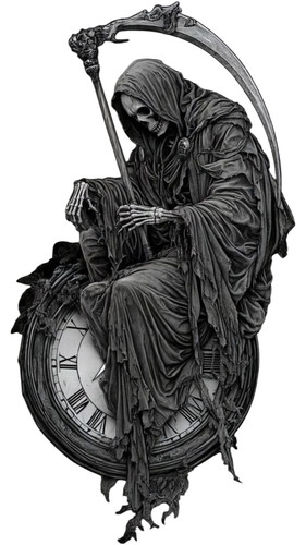 Grim reaper with - 1, a