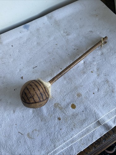 Vintage african gourd - rattle,