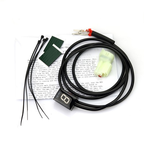 Motorcycle gear indicator led - motorcycle,
