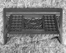 RESTORED CAST IRON FIREPLACE