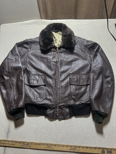 Vintage 1980s goatskin - g-1,
