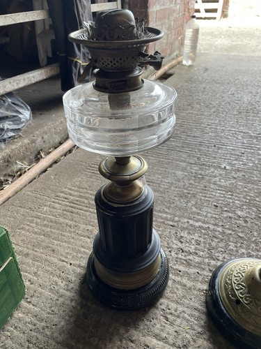 Antique oil lamps - antique,