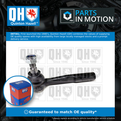 Tie track rod - track, fits