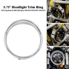 Chrome 5.75" Headlight Bezel