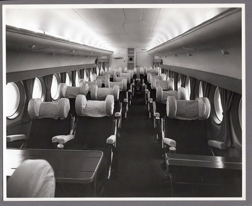 Boac avro york - passenger, cabin