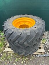 2x 400/70/R20 JCB Wheel Rim & Tyre £600+vat Dumper Telehandler T29 Michelin 20