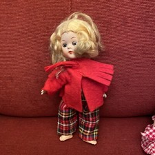 Faerie Glen Tonie & Sally 1960’s  Doll Jacket And Tartan Trousers Miss Rosebud