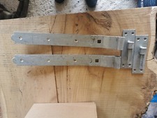 Hook & Band Hinges 18 Inch Galvanised Cranked Stable Shed