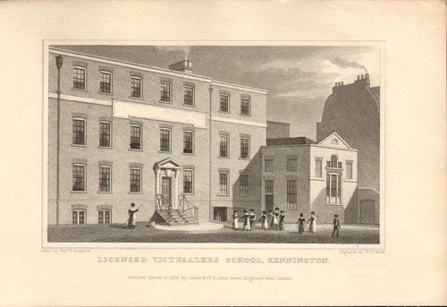 19th century engraving titled