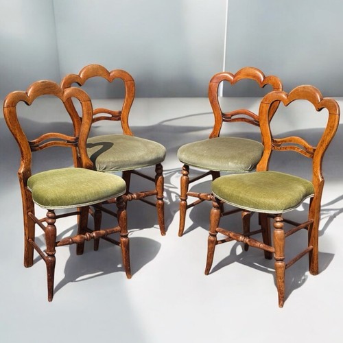 Victorian set balloon back - victorian, of