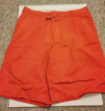 Vintage Red Boss Shorts, Crew