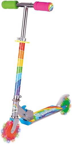 Ozbozz rainbow scooter with - rainbow,