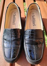Ladies Black Slip-On Softlites