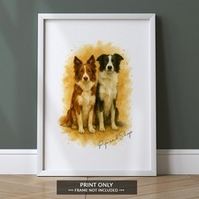 Personalised Watercolour Pet