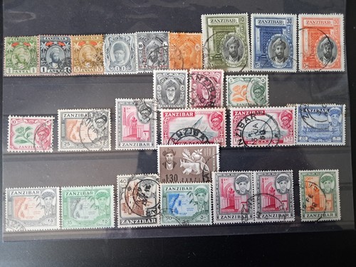 Stamps zanzibar stock card - zanzibar,