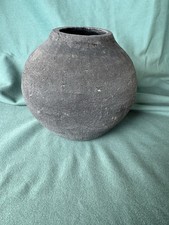 The White Company, Malden Ceramic Vessel, Black, 100% Terracotta, 18.5cm high