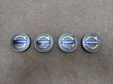 4 Used Genuine XC70 Wheel Hub Caps  (Also fit V70)