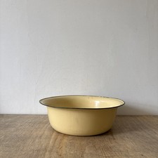 Vintage Large Enamel Bowl