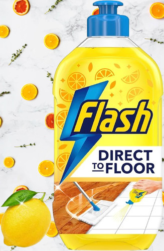 Flash floor cleaner - floor, lemon