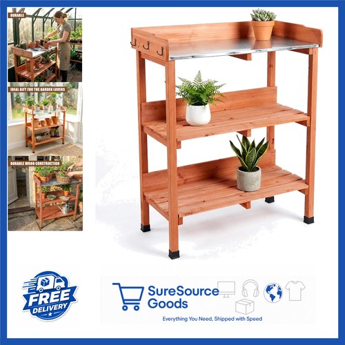Timber potting bench - timber, with