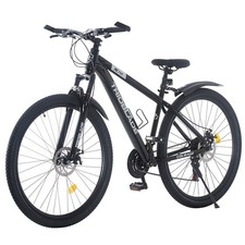 24 Inch Adult Mountain Bike Front Suspension 21 Speed Bicycle Men Women Bike