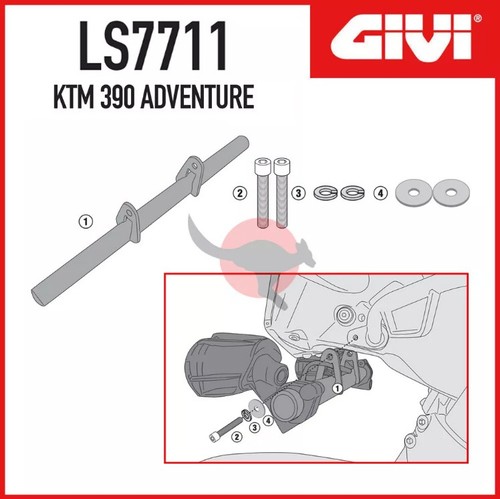 Attachment kit for - kit, spotlights