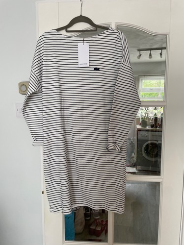 Lacoste dress navy and - lacoste,