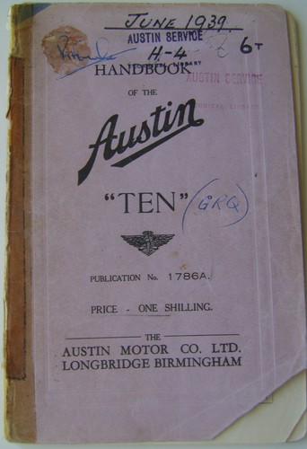 Austin ten original - 10,