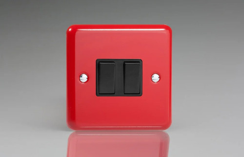 Switch red double light 10a - red,