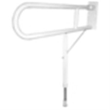 Elderly & Disabled Double Support Hinged Rail with Leg 720 x 100 x 310mm