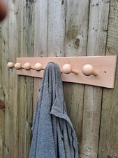 Coat hooks rack wall handmade - hooks,
