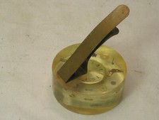 vintage watch parts in Lucite