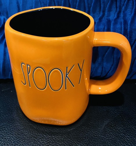 Rae dunn orange halloween mug - orange,