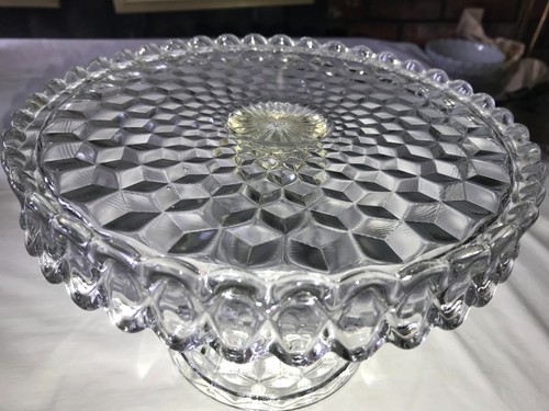 Rare vintage fostoria clear - rare,