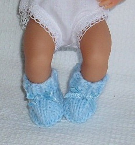 Dolly togs knitted bootees - togs,