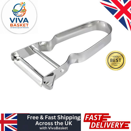 Stainless steel potato peeler - stainless,