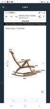 Rocking Chair and Footrest Set