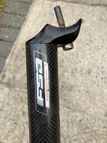 Fsa carbon seatpost - carbon,