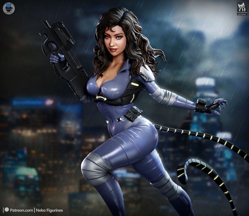 Catwoman comics fan art - catwoman,