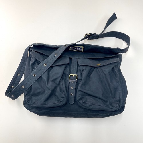Barbour messenger bag black - barbour,