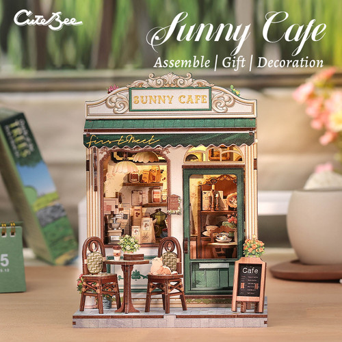 Sunny cafe diy - miniature, house