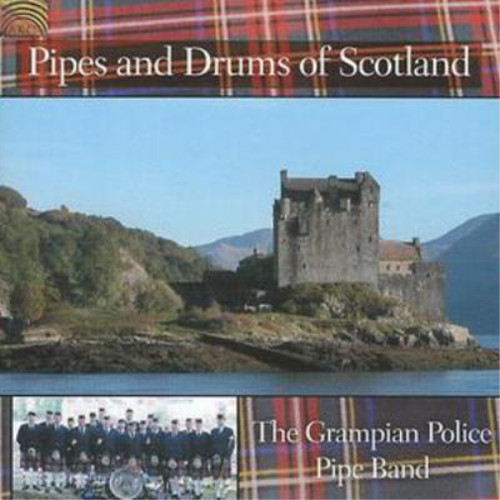 Grampian police pipe band - police,