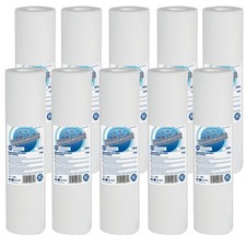 10pk 5 Micron Sediment Water Filter Aquafilter FCPS5 LIFF NSW5 10" x 2.5"