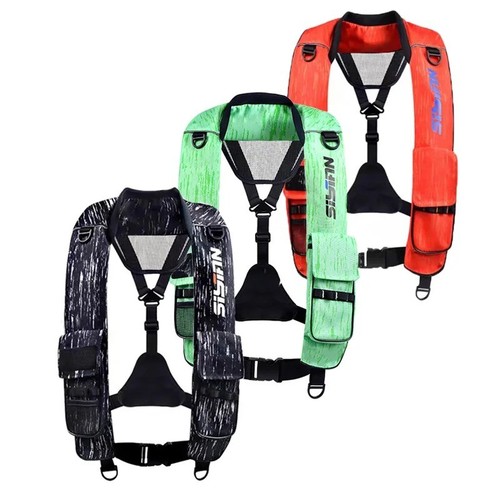 Adult inflatable fishing life - adult,