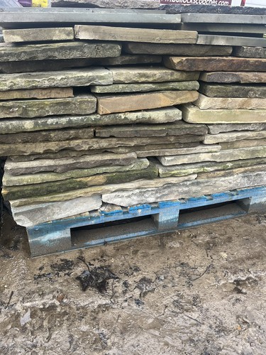 Yorkshire stone paving flags - ,
