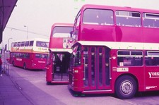 Original 35mm slide Yorkshire Traction Bristol VRTs 860 & 932 at Barnsley RZ1143