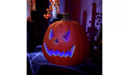 Colour changing spooky carved - changing,