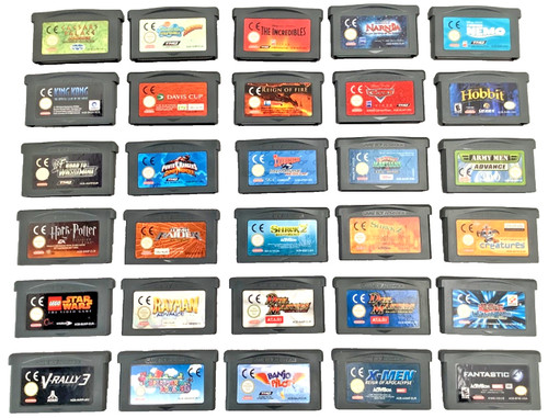 Gba games cartridges only x30 - gba,