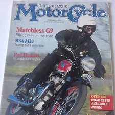 Motor Cycle Magazine Matchless